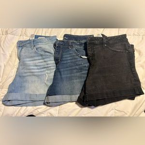 3 pair size 14 shorts